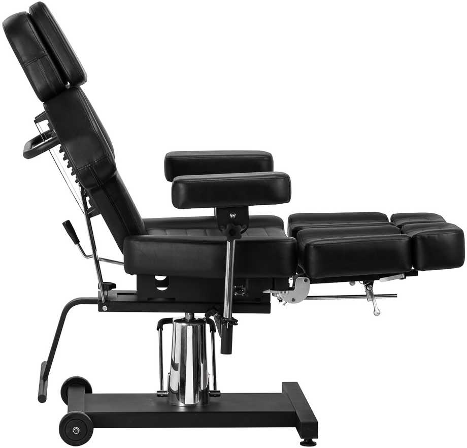 Fotelis Activeshop Tatuiruočių krėslas Pro Ink 601A Hydraulic Juodas