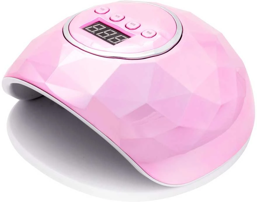 Activeshop Nagų lempa UV LED Shiny 86W Rožinė