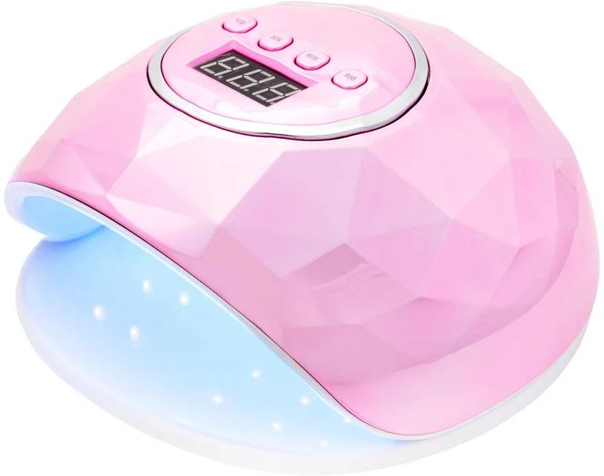 Activeshop Nagų lempa UV LED Shiny 86W Rožinė
