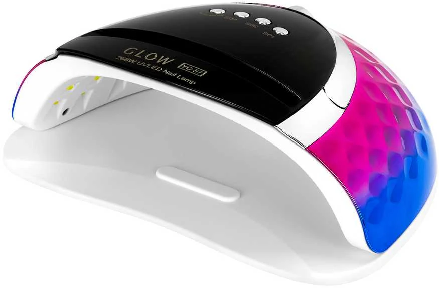 Activeshop Nagų lempa UV LED Glow YC57 268W Rožinė Mėlyna