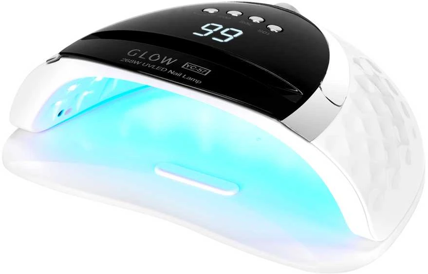 Activeshop Nagų lempa UV LED Glow YC57 268W Baltas