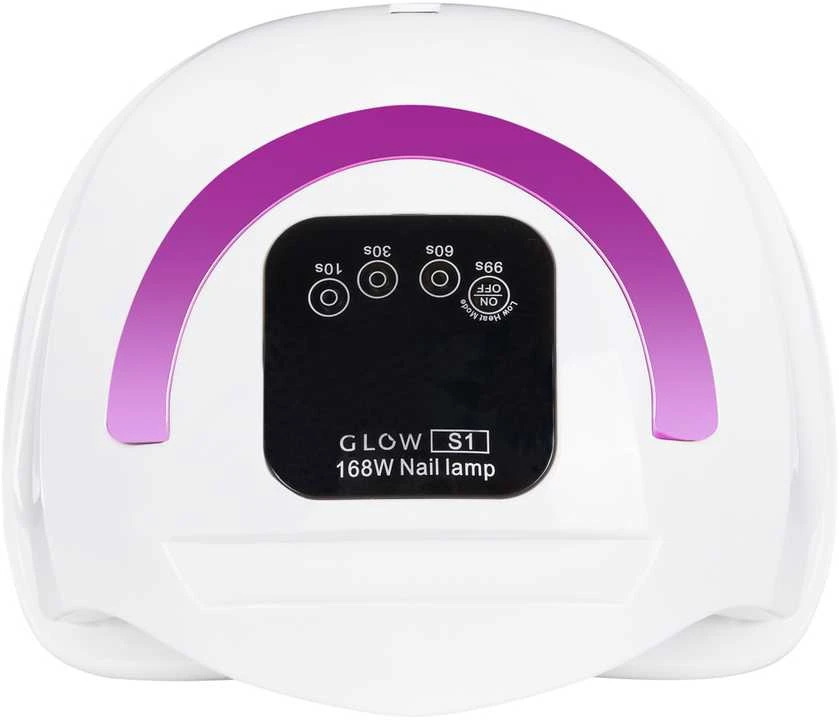 Activeshop Nagų lempa UV LED Glow S1 168W Baltas Rose