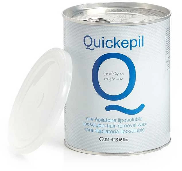 Activeshop Vaškas depiliacijai skardinėse QUICKEPIL su azulenu, 800 ml
