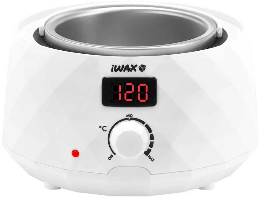 Activeshop Vaško šildytuvas su ekranu iWAX DIAMOND 400ml, Baltas
