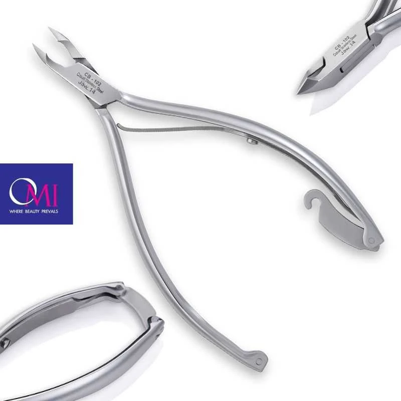 Activeshop Odelių žnyplutės OMI PRO-LINE CB-102 CUTICLE NIPPER JAW12/4MM BOX JOINT