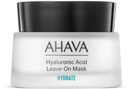 AHAVA Hydrate Hyaluronic Acid Leave On Mask nenuplaunama kaukė su hialurono rūgštimi, 50 ml