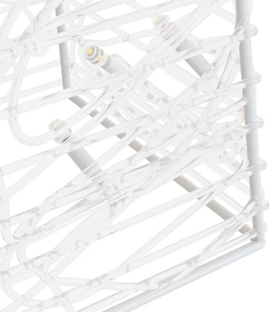 Akrilinė LED dekoracija kūgiai, mėlynos spalvos, 30/45/60cm