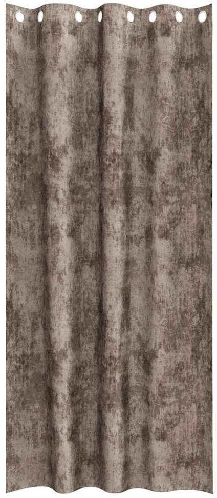 Aksominio tipo užuolaidos 2 vnt. Kapučino 245 x 140 cm Aksomas