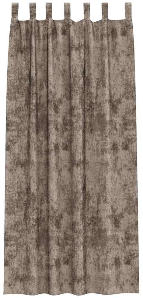 Aksominio tipo užuolaidos 2 vnt. Kapučino 245 x 140 cm Aksomas