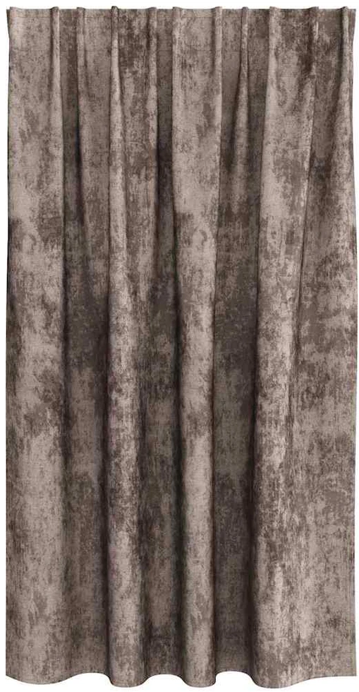 Aksominio tipo užuolaidos 2 vnt. Kapučino 140 x 140 cm Aksomas