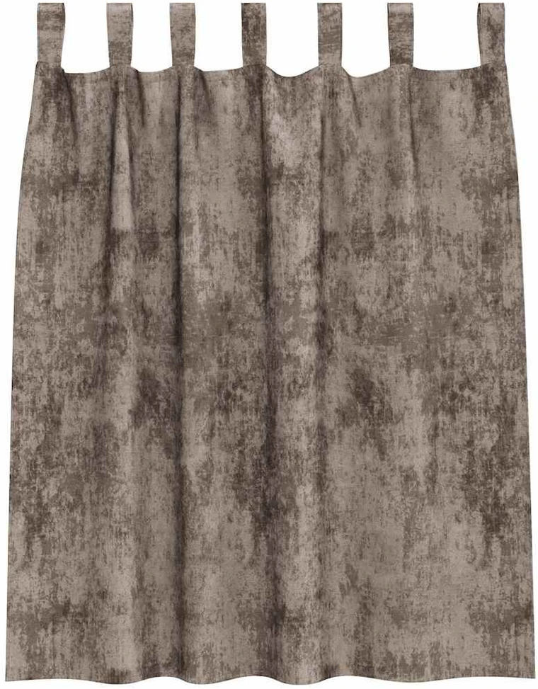 Aksominio tipo užuolaidos 2 vnt. Kapučino 140 x 140 cm Aksomas