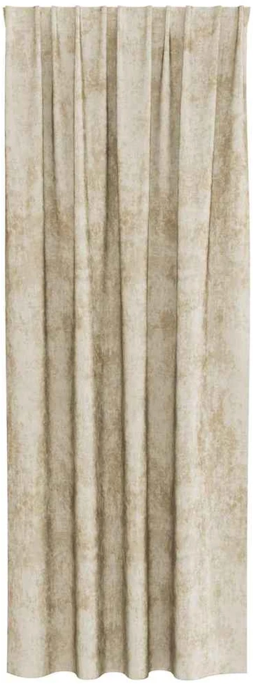Aksominio tipo užuolaidos 2 vnt. Kreminė 260 x 140 cm Aksomas