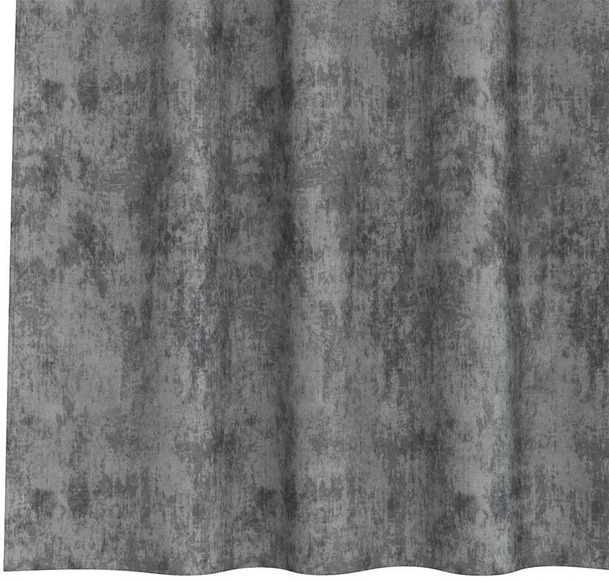 Aksominio tipo užuolaidos 2 vnt. Pilka 140 x 140 cm Aksomas