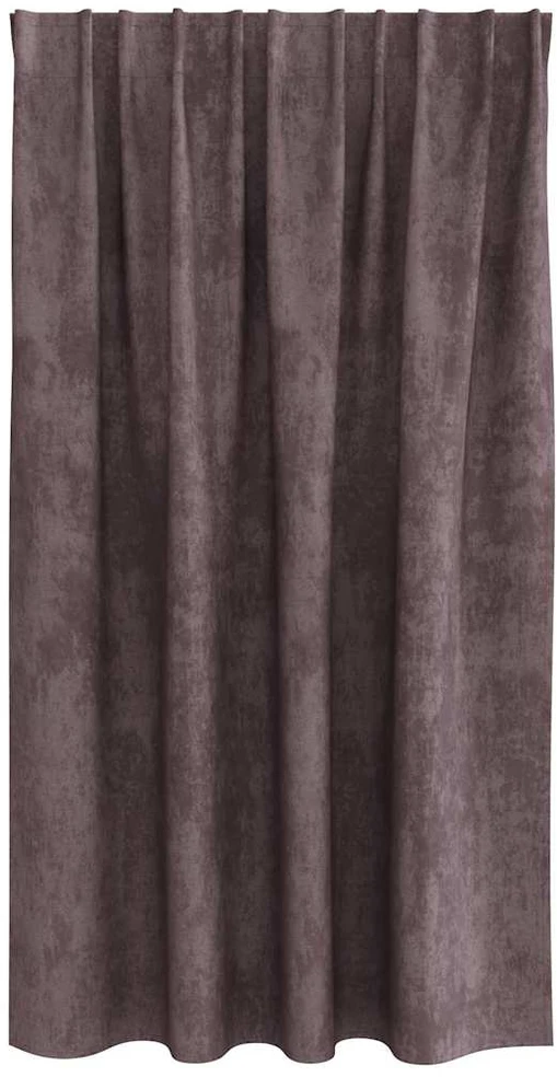 Aksominio tipo užuolaidos 2 vnt. Ruda 140 x 140 cm Aksomas