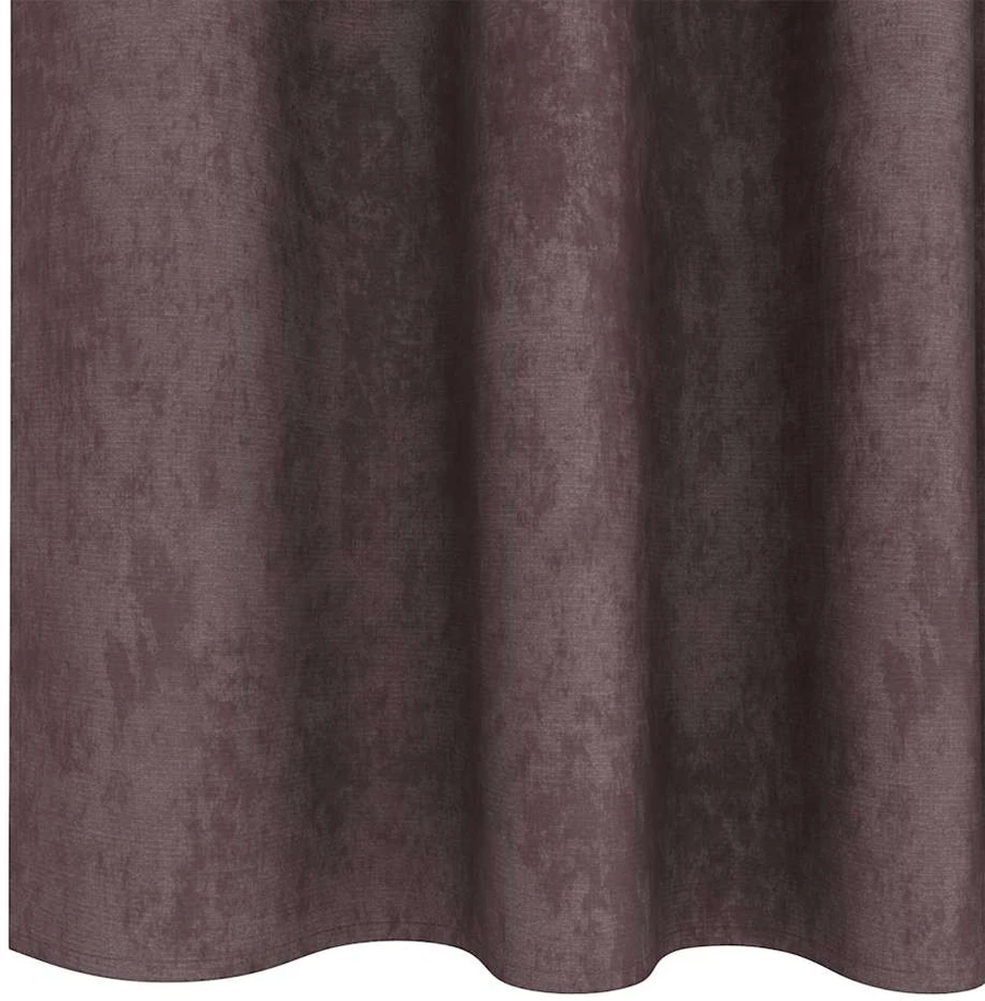 Aksominio tipo užuolaidos 2 vnt. Ruda 140 x 140 cm Aksomas