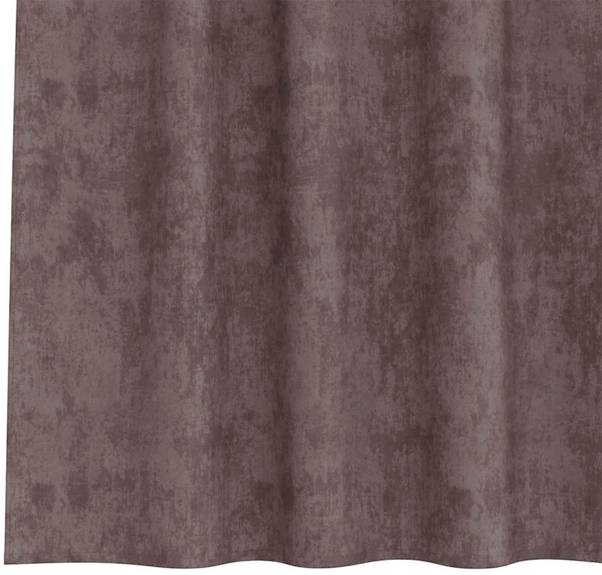 Aksominio tipo užuolaidos 2 vnt. Ruda 140 x 140 cm Aksomas
