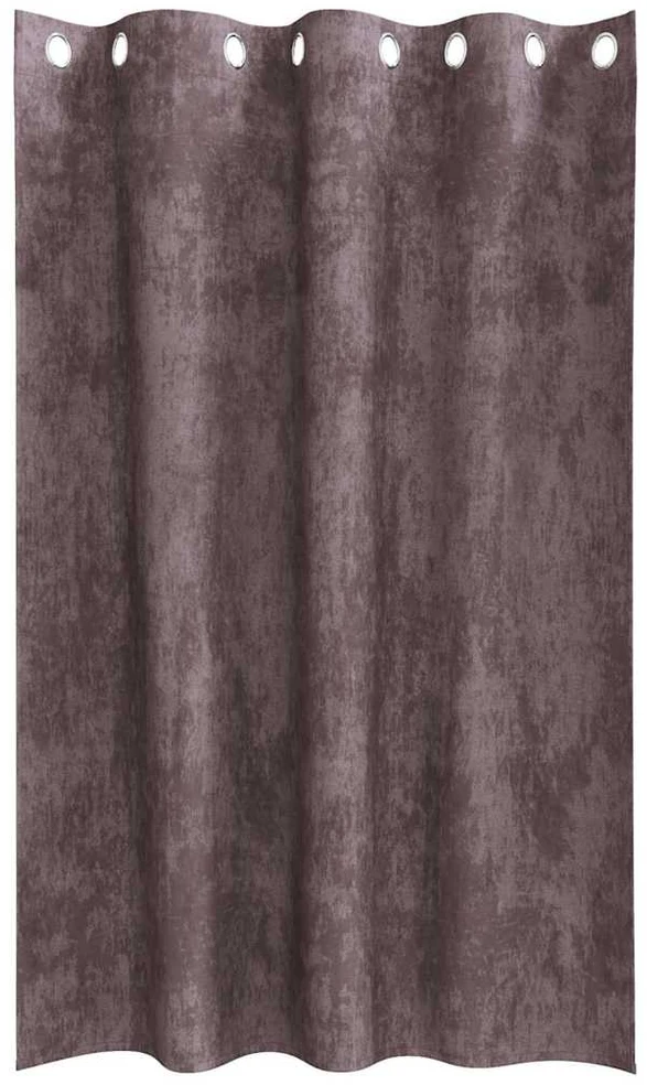 Aksominio tipo užuolaidos 2 vnt. Ruda 175 x 140 cm Aksomas