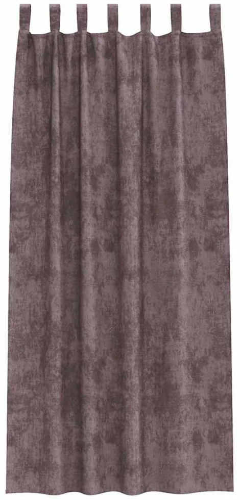 Aksominio tipo užuolaidos 2 vnt. Ruda 245 x 140 cm Aksomas