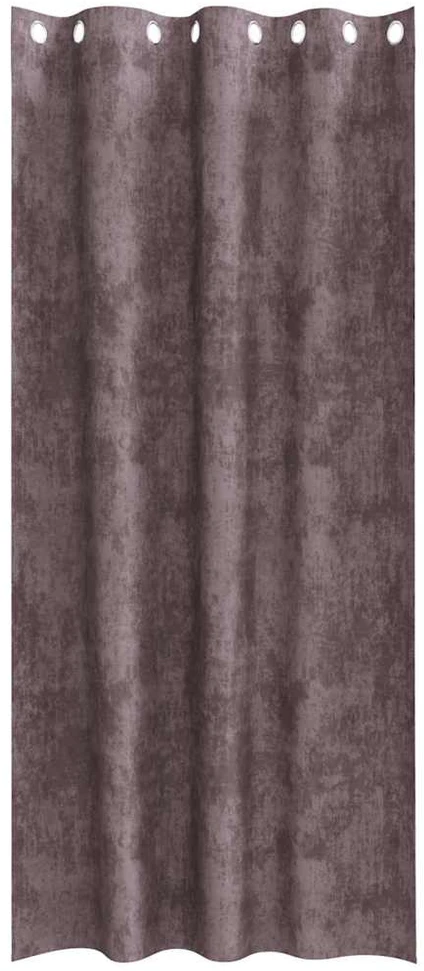 Aksominio tipo užuolaidos 2 vnt. Ruda 260 x 140 cm Aksomas