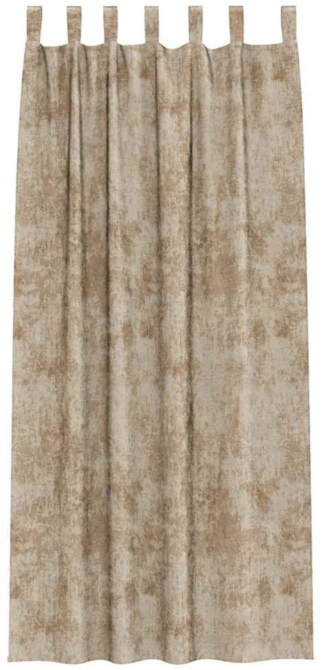 Aksominio tipo užuolaidos 2 vnt. šampano 245 x 140 cm Aksomas