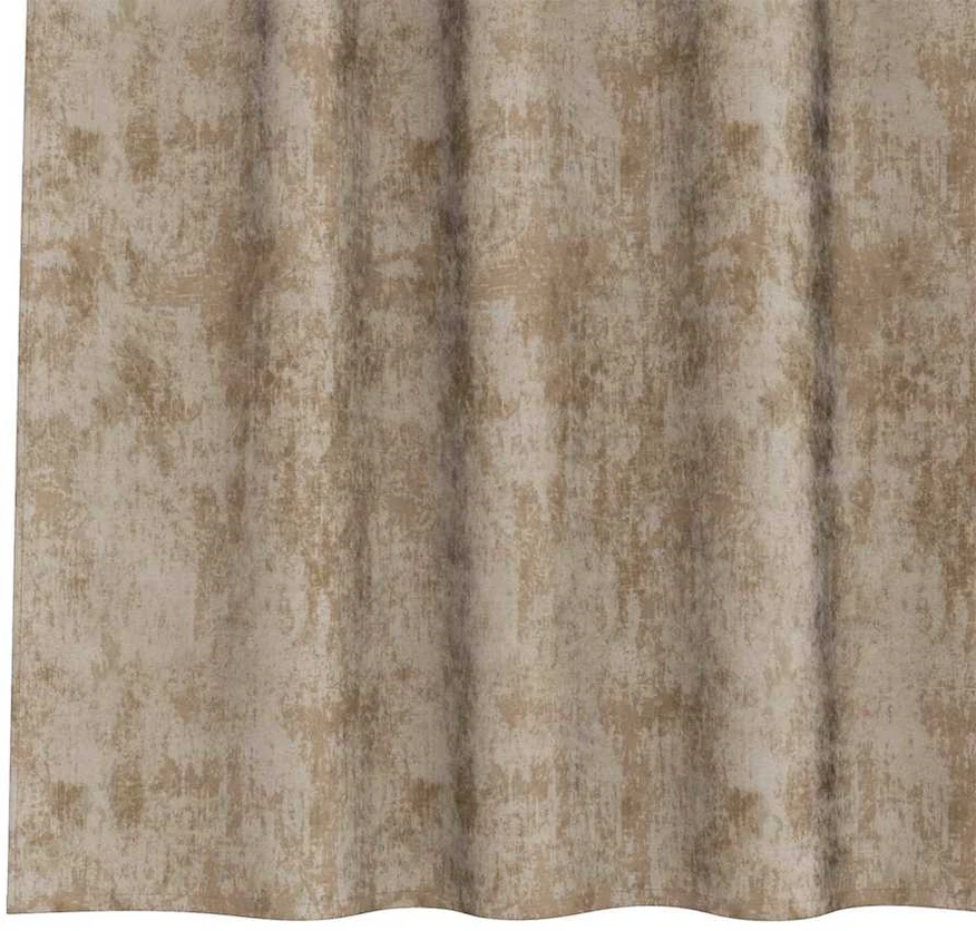 Aksominio tipo užuolaidos 2 vnt. šampano 140 x 140 cm Aksomas