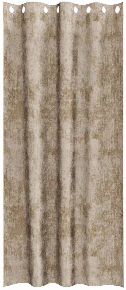 Aksominio tipo užuolaidos 2 vnt. šampano 260 x 140 cm Aksomas