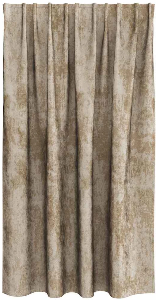Aksominio tipo užuolaidos 2 vnt. šampano 140 x 140 cm Aksomas