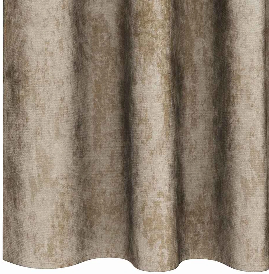 Aksominio tipo užuolaidos 2 vnt. šampano 175 x 140 cm Aksomas