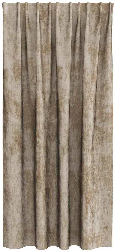 Aksominio tipo užuolaidos 2 vnt. šampano 175 x 140 cm Aksomas
