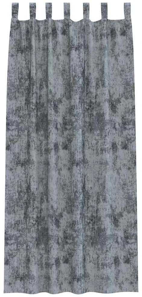 Aksominio tipo užuolaidos 2 vnt. Sidabrinė Pilka 225 x 140 cm