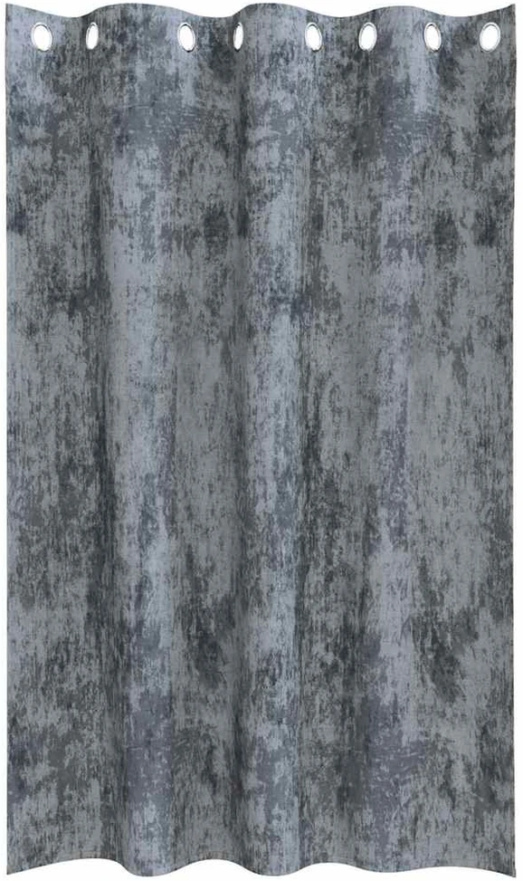 Aksominio tipo užuolaidos 2 vnt. Sidabrinė Pilka 175 x 140 cm