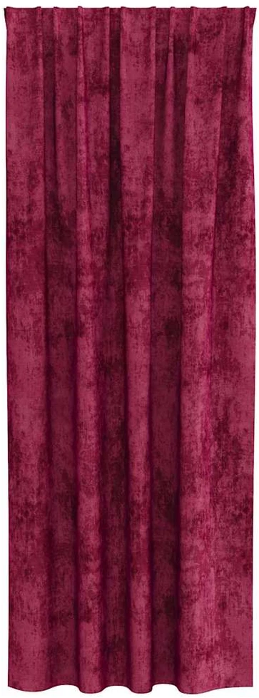 Aksominio tipo užuolaidos 2 vnt. Vyno raudona 260 x 140 cm