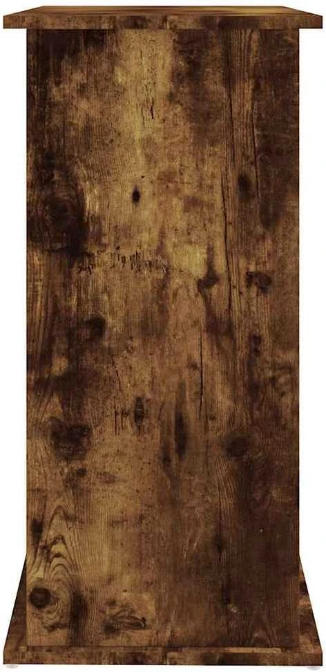 Akvariumo stovas, dūminio ąžuolo, 81x36x73cm, apdirbta mediena