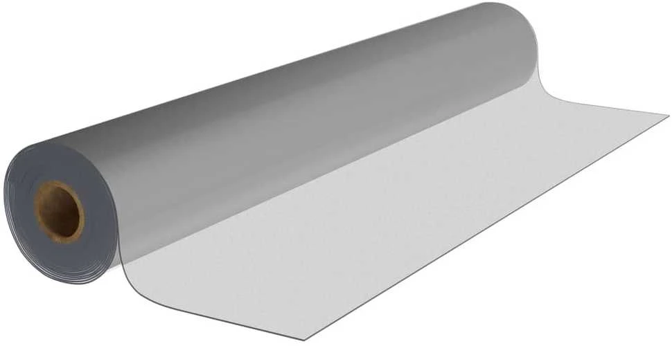 Apsauginės stalo plėvelės ritinys, matinis, 0,9x15m, PVC, 2mm