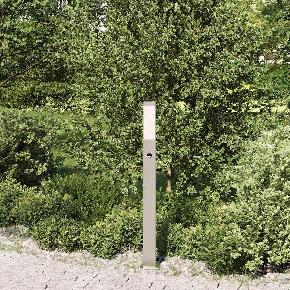 Pakabinamas šviestuvas Apsauginis stulpelis su jutikliu, 80 cm, nerūdijantis plienas, IP44