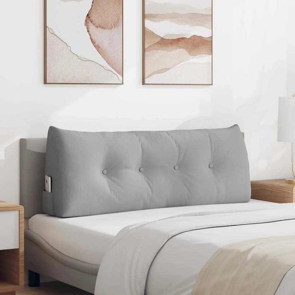 Apsaugos Pagalvė Debesų pilka 120 x 24 x 50 cm audinys