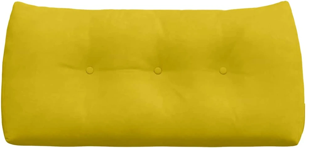 Apsaugos Pagalvė Geltona 100 x 50 x 24 cm Aksomas