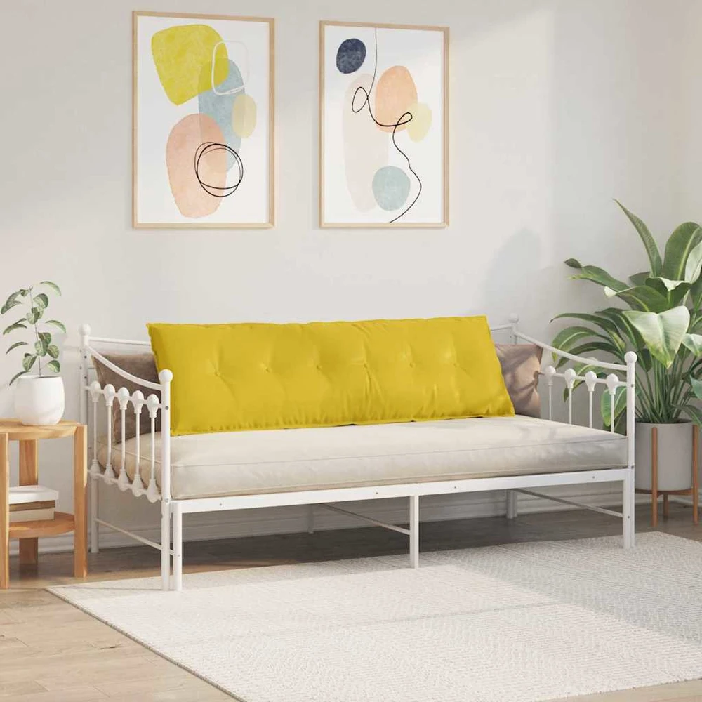 Apsaugos Pagalvė Geltona 160 x 50 cm Kordūrinis audinys