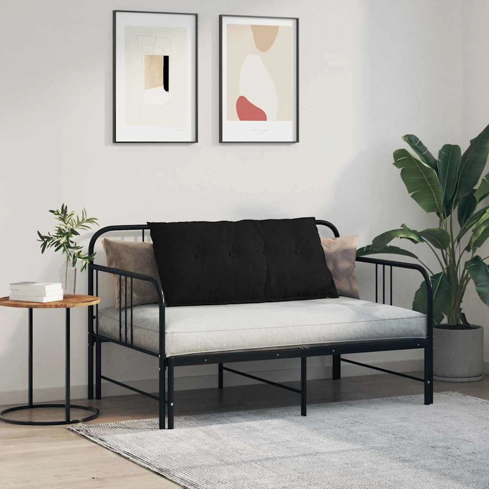 Apsaugos Pagalvė Juoda 100 x 19 x 50 cm audinys