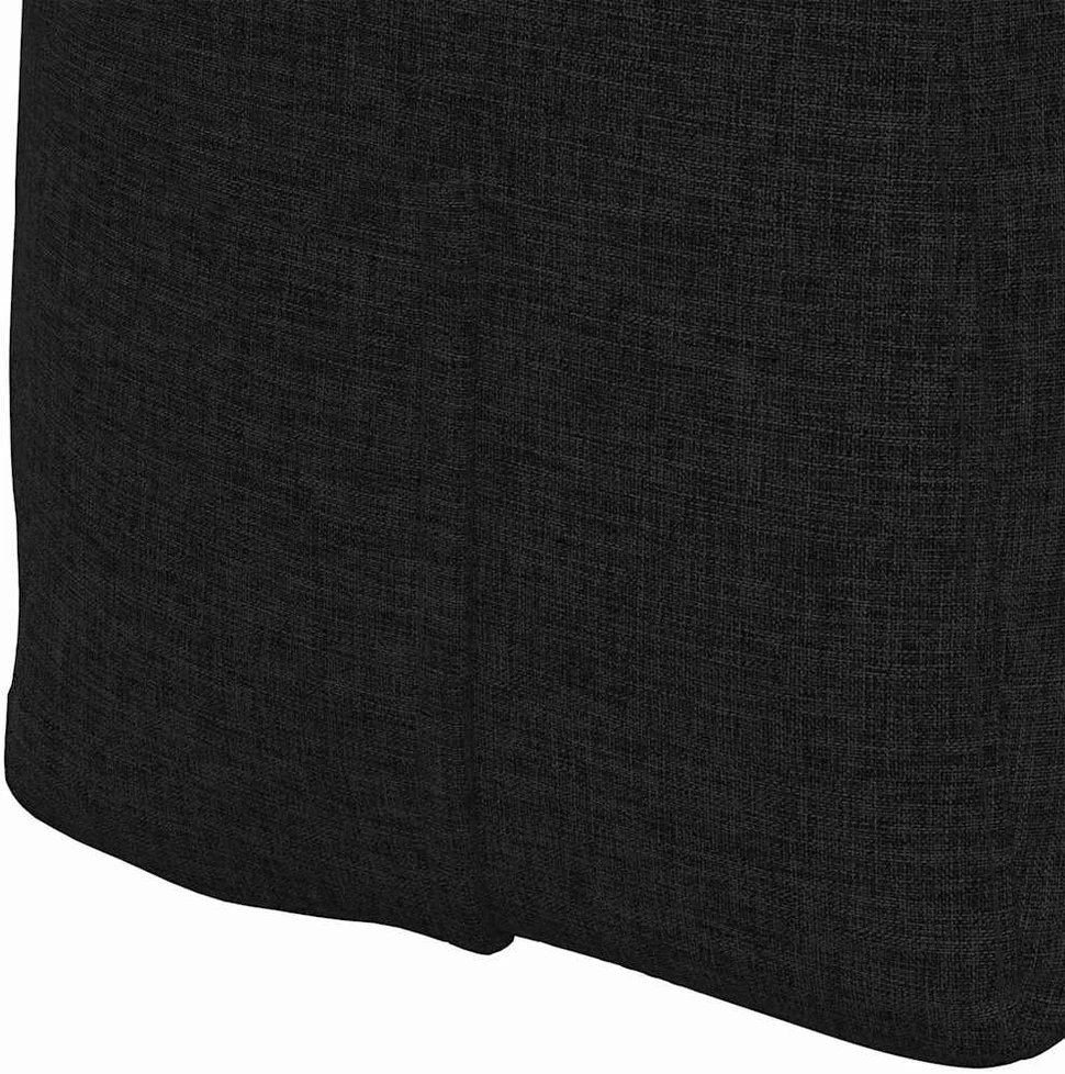 Apsaugos Pagalvė Juoda 100 x 50 x 24 cm audinys