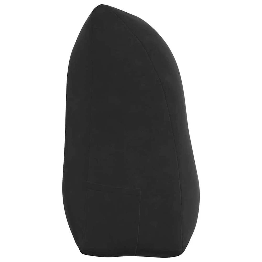 Apsaugos Pagalvė Juoda 100 x 24 x 50 cm Aksomas