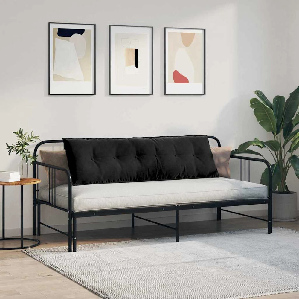 Apsaugos Pagalvė Juoda 160 x 50 cm Kordūrinis audinys