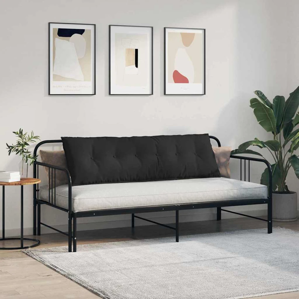 Apsaugos Pagalvė Juoda 160 x 50 cm Mikropluošto audinys