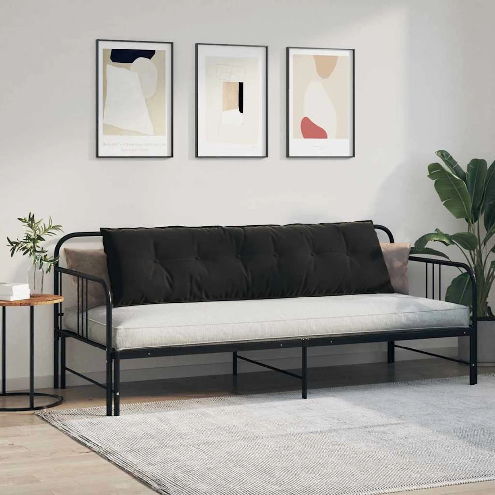 Apsaugos Pagalvė Juoda 180 x 50 cm Kordūrinis audinys