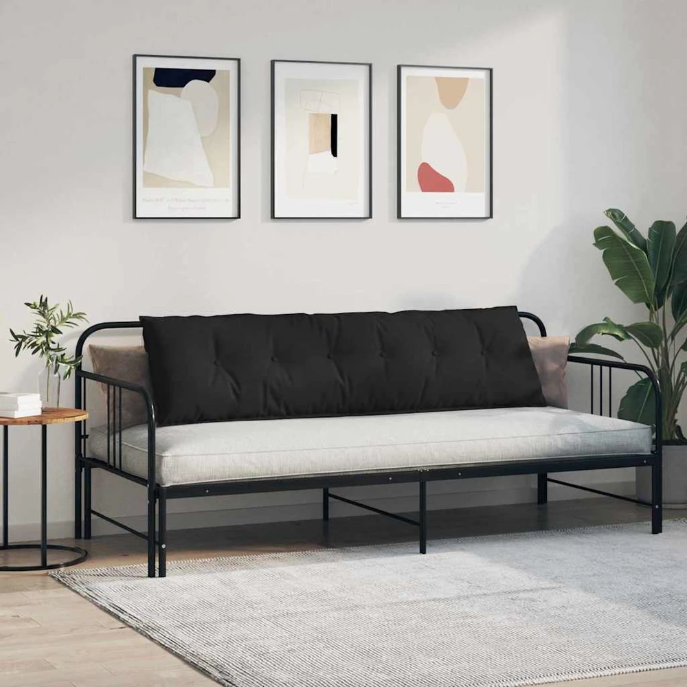 Apsaugos Pagalvė Juoda 180 x 50 cm Mikropluošto audinys
