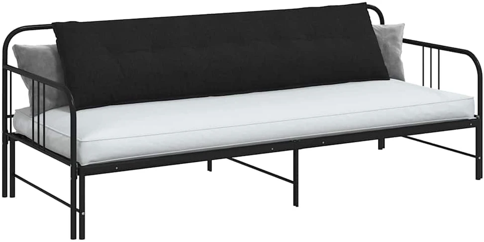 Apsaugos Pagalvė Juoda 200 x 19 x 50 cm audinys