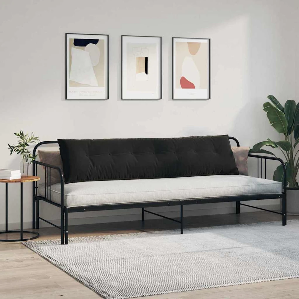 Apsaugos Pagalvė Juoda 200 x 50 cm Kordūrinis audinys