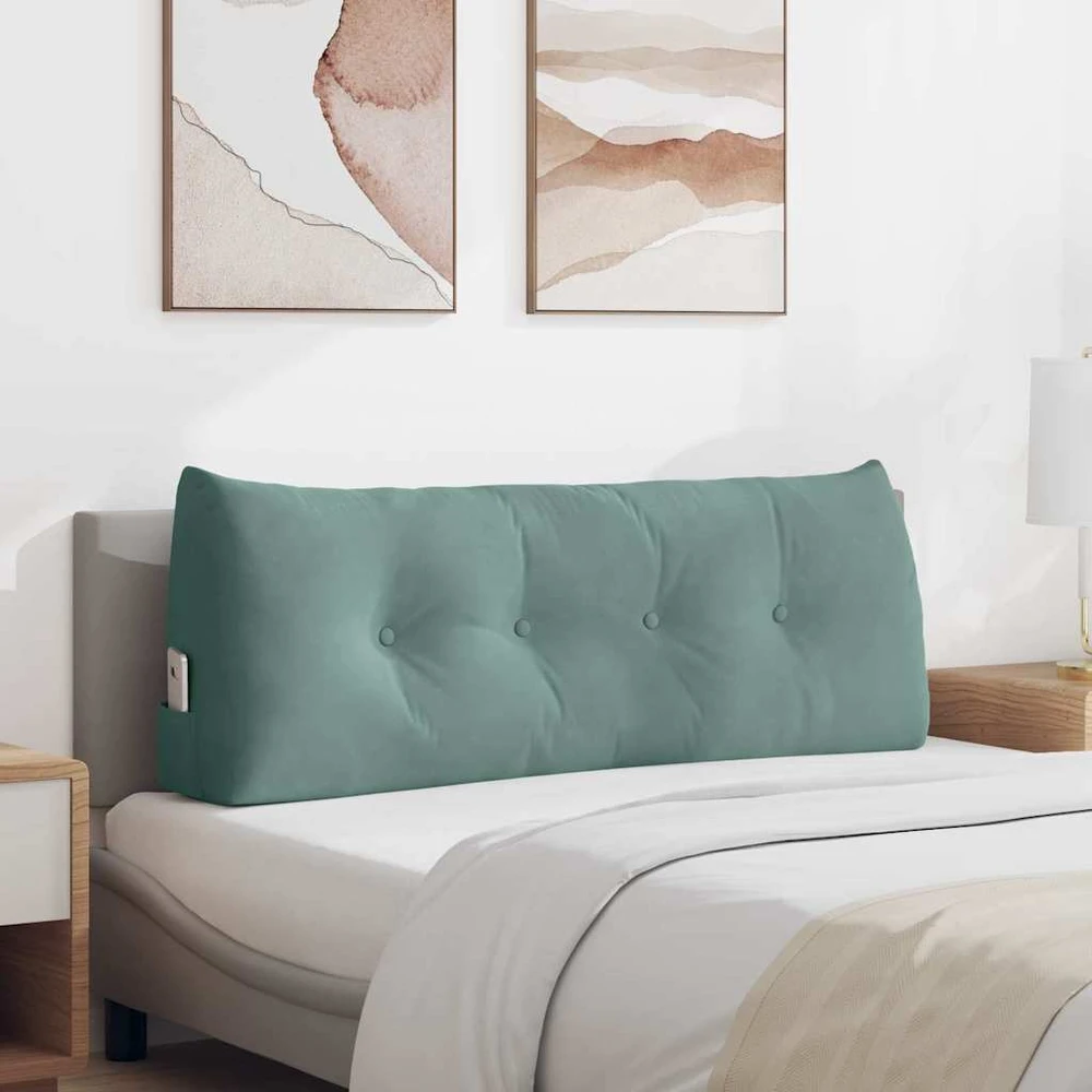 Apsaugos Pagalvė Jūrinė žalia 120 x 24 x 50 cm Aksomas