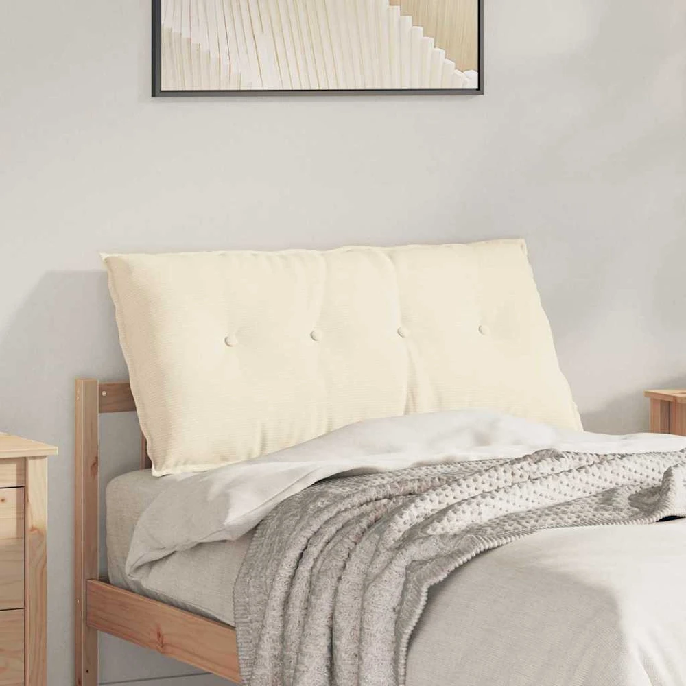 Apsaugos Pagalvė Kreminė 100 x 50 cm Kordūrinis audinys