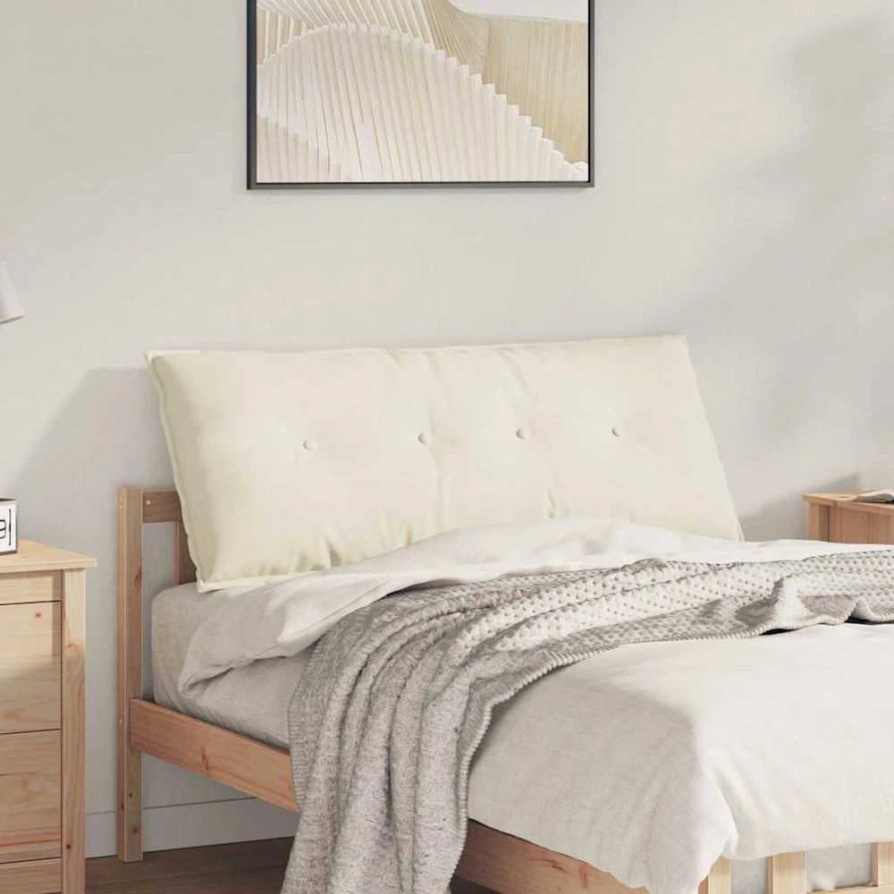Apsaugos Pagalvė Kreminė 120 x 50 cm Kordūrinis audinys
